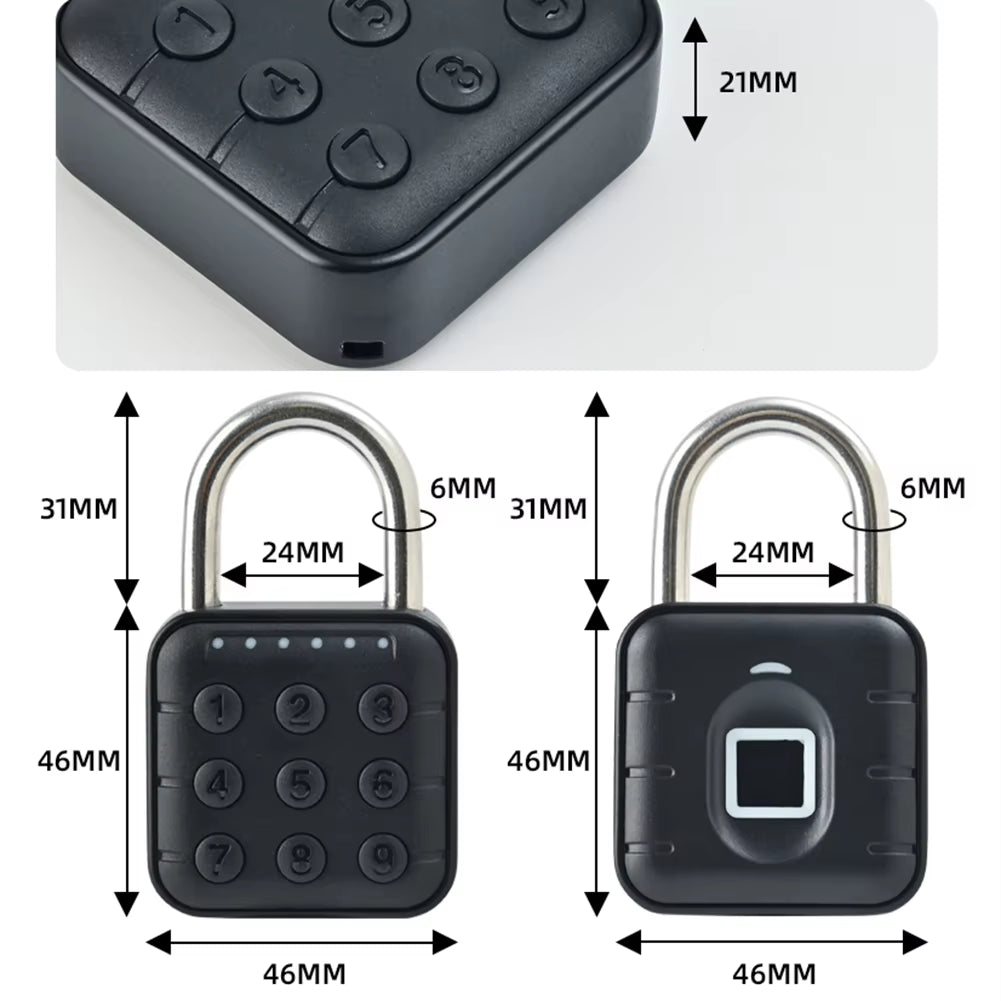 Unlocking Your Door Faster Than You Can Say "Where's My Key?" - The Fingerprint Padlock That Knows You Better Than Your Ex!