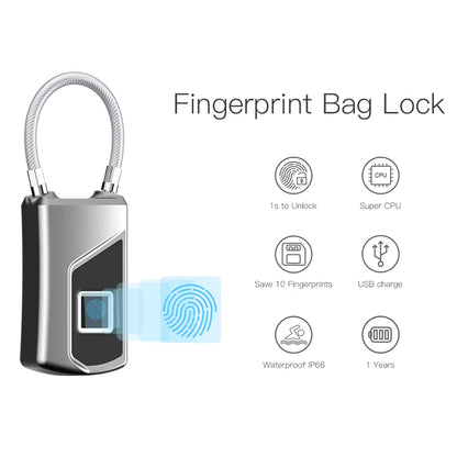 Unlocking Your Door Faster Than You Can Say "Where's My Key?" - The Fingerprint Padlock That Knows You Better Than Your Ex!