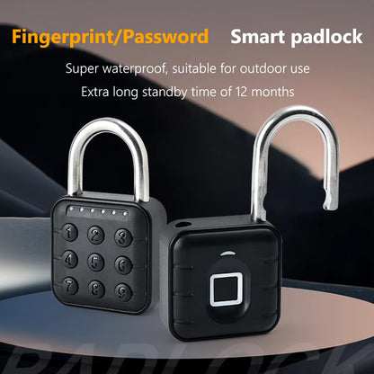 Unlocking Your Door Faster Than You Can Say "Where's My Key?" - The Fingerprint Padlock That Knows You Better Than Your Ex!