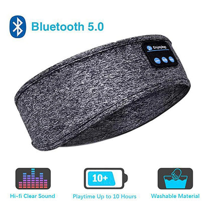 Sleepy Sounds: The Ultimate Ear-Hugging Headband for Snoozing and Jamming!