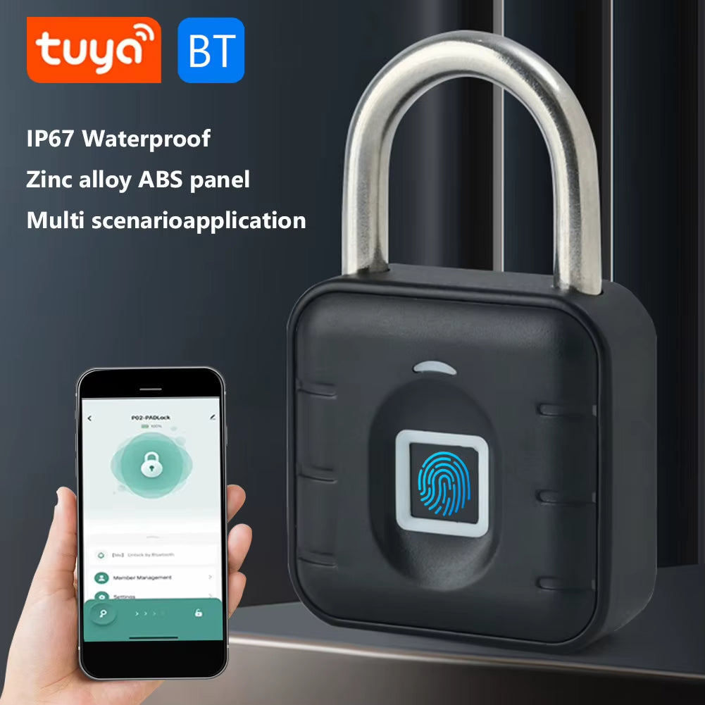 Unlocking Your Door Faster Than You Can Say "Where's My Key?" - The Fingerprint Padlock That Knows You Better Than Your Ex!