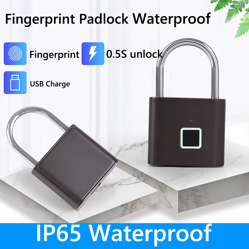 Unlocking Your Door Faster Than You Can Say "Where's My Key?" - The Fingerprint Padlock That Knows You Better Than Your Ex!